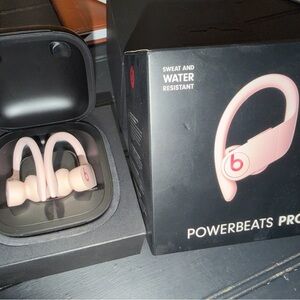 Beats by Dre Powerbeats Pro Pink Over-Ear Headphones